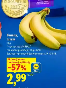 Lidl Banany oferta