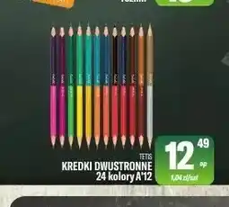 TomiMarkt Kredki dwustronne 24 kolory Tetis oferta