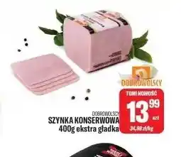 TomiMarkt Szynka konserwowa ekstra gładka Dobrowolscy oferta
