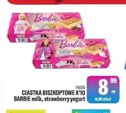 TomiMarkt Ciastka biszkoptowe Barbie milk Freddi oferta