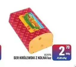TomiMarkt Ser Królewski z Kolna luz Mlekpol oferta