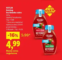 Lidl Ketchup Kotlin oferta