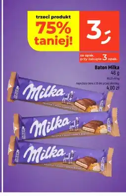 Dealz Baton Milka Hazelnut Flavour Creme & Biscuit oferta