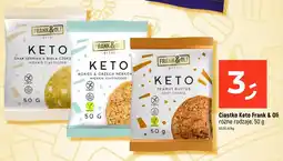 Dealz Ciastko Keto Frank & Oli smak sernika i biała czekolada oferta
