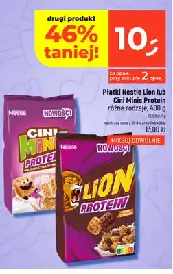 Dealz Płatki Nestle Lion Protein oferta