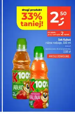 Dealz Sok Kubuś jabłko 100% oferta