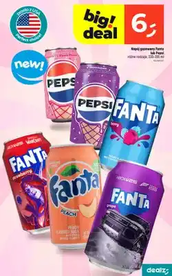 Dealz Napój gazowany Pepsi Zero Sugar Raspberry Ripple Flavour oferta