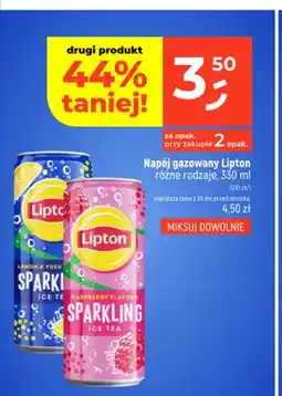 Dealz Napój gazowany Lipton Sparkling Ice Tea Lemon & Yuzu oferta