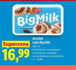 Lidl Lody Big Milk oferta