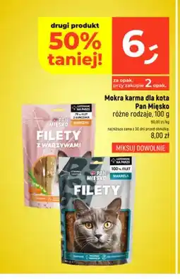 Dealz Mokra karma dla kota Pan Mięsko filety z warzywami kurczak oferta