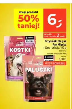 Dealz Przysmaki dla psa Pan Mięsko kostki jagnięcina oferta