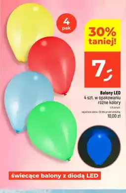 Dealz Balony LED 4-pak oferta