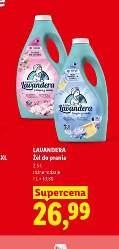 Lidl Żel do prania Lavendera oferta