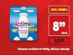 API MARKET Napój jogurtowy Actimel Danone 4-pak oferta