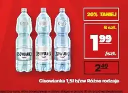 API MARKET Woda mineralna niegazowana Cisowianka oferta