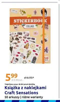 Action Książka z naklejkami Craft Sensations 50 arkuszy oferta