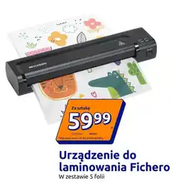 Action Urządzenie do laminowania Fichero w zestawie 5 folii oferta