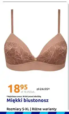 Action Miękki biustonosz oferta