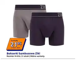 Action Bokserki bambusowe Ziki 2-pak oferta