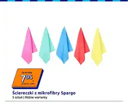 Action Ściereczki z mikrofibry Spargo oferta