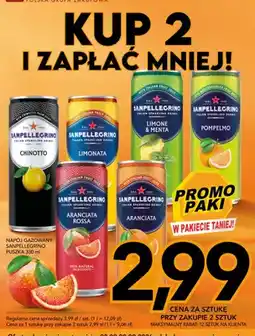 Kupiec Napój gazowany Sanpellegrino Aranciata oferta