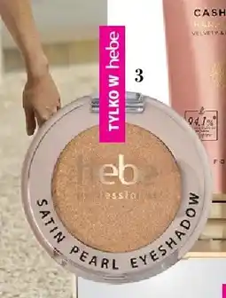 Hebe Rozświetlający cień do powiek Satin Pearl Eyeshadow 35 Goldie Hebe Professional oferta