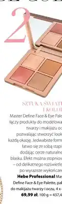 Hebe Paleta do makijażu twarzy i oczu Master Define Face & Eye Palette Hebe Professional oferta