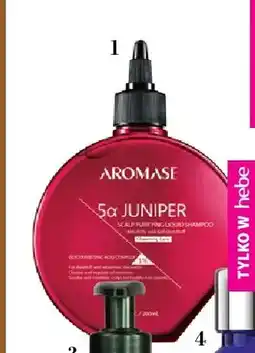Hebe Peeling-płyn oczyszczający do każdego typu skóry głowy Aromase 5a Juniper oferta