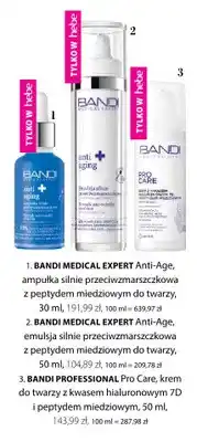 Hebe Bandi Medical Expert Anti-Age emulsja silnie przeciwzmarszczkowa z peptydem miedziowym do twarzy oferta