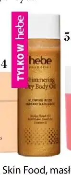 Hebe Suchy olejek rozświetlający do ciała Shimmering Dry Body Oil Hebe Cosmetics oferta