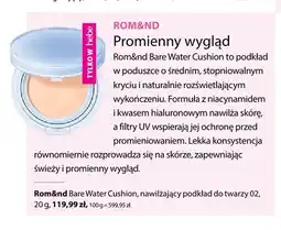 Hebe Nawilżający podkład do twarzy Rom & nd Bare Water Cushion 02 oferta