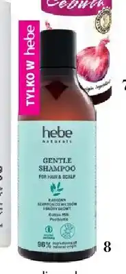 Hebe Łagodny szampon do włosów i skóry głowy Hebe Naturals Gentle Shampoo oferta