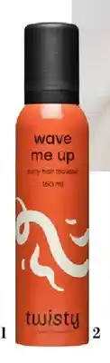 Hebe Pianka do włosów kręconych Twisty Wave Me Up oferta
