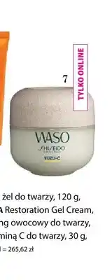 Hebe Shiseido Waso Yuzu-C nawilżająca maska na noc oferta