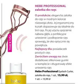 Hebe Zalotka do rzęs Hebe Professional Eyelash Curler oferta