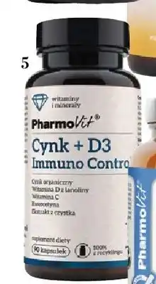 Hebe Suplement diety Pharmovit Cynk+D3 Immuno Control oferta