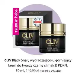 Hebe Wygładzająco-ujędrniający krem do twarzy czarny ślimak & PDRN CLIV Black Snail oferta