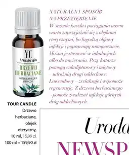 Hebe Olejek eteryczny drzewo herbaciane Tour Candle oferta