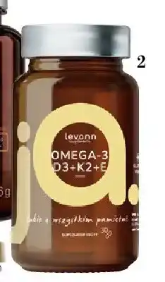 Hebe Suplement diety Levann Supplements Omega-3+D3+K2+E oferta