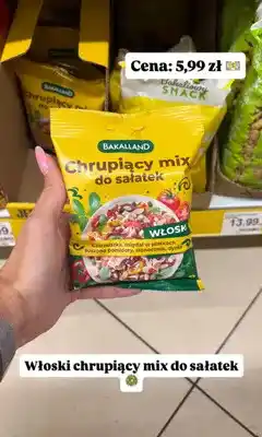Dino Chrupiący mix do sałatek Bakalland włoski oferta