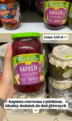 Dino Kapusta czerwona z jabłkiem WaldiBen oferta