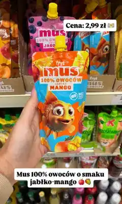 Dino Mus owocowy jabłko-mango Fryś oferta