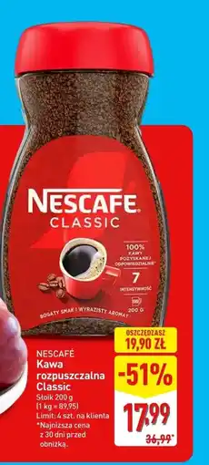 ALDI Kawa rozpuszczalna Nescafe oferta
