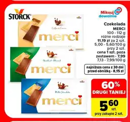 Carrefour Market Czekolada Merci oferta