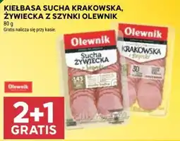 Stokrotka Kiełbasa Sucha Krakowska, Żywiececka z Szynki Olewnik oferta