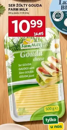 Stokrotka Ser żółty Gouda Farm Milk oferta
