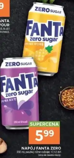 Stokrotka Napój Fanta Zero oferta