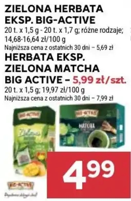 Stokrotka Herbata EKSP. ZIELONA MATCHA BIG ACTIVE oferta