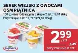 Stokrotka Serek wiejski z owocami Osma Piątnica oferta