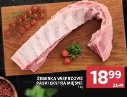 Stokrotka Żeberka Wieprzowe Paski Ekstra Mięsne oferta